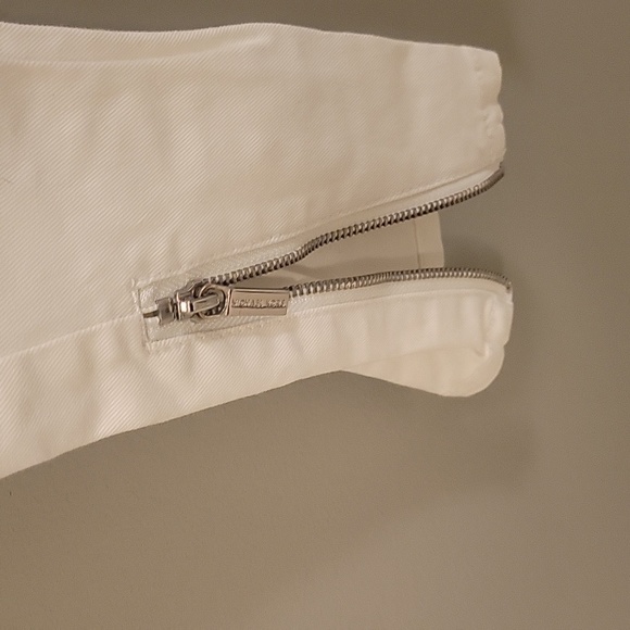 Michael Kors White Denim Pant - Picture 3 of 5